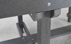 DÉTAIL TABLE DE JARDINAGE PLASTIQUE RECYCLE