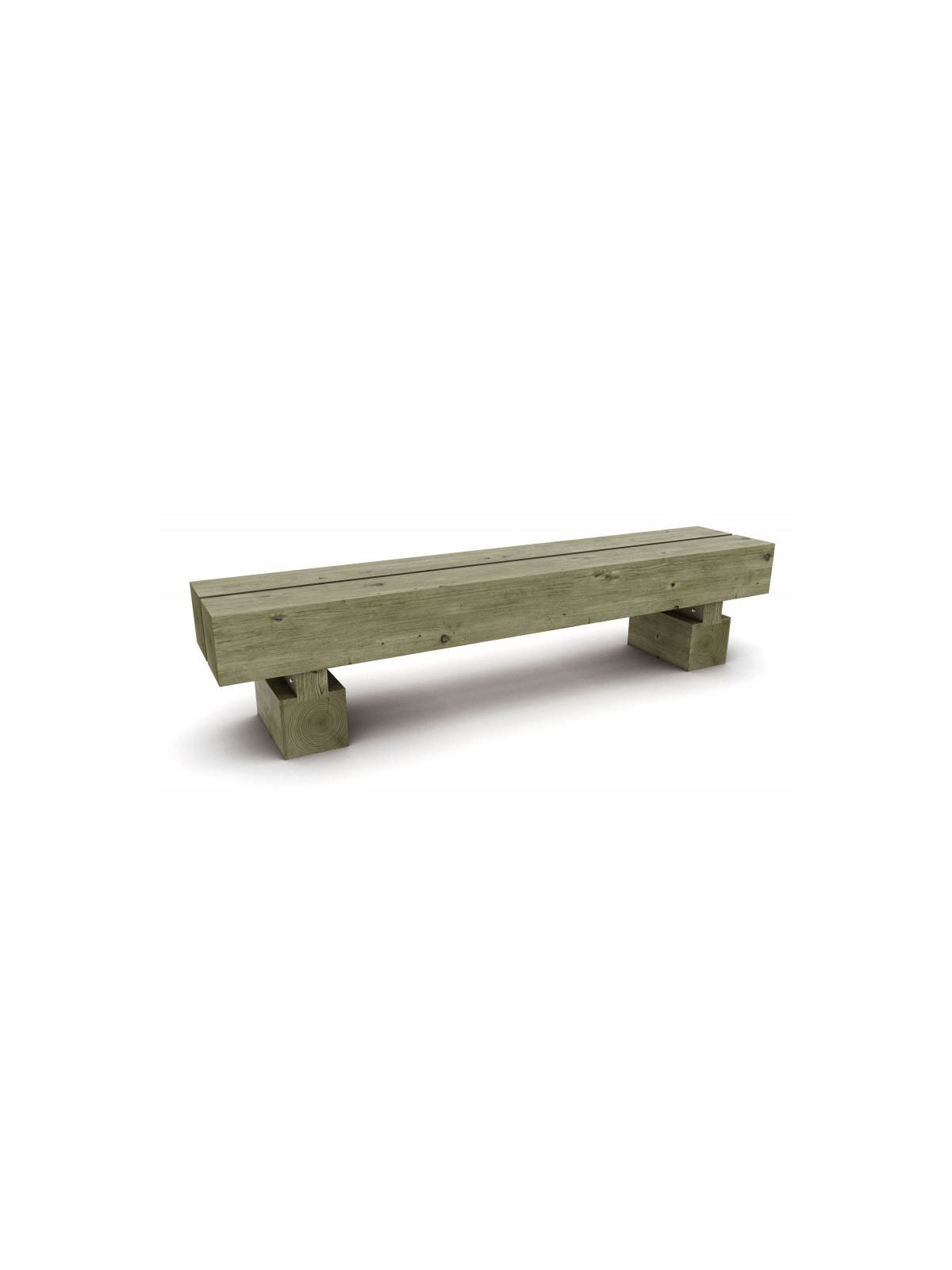 BANQUETTE EN BOIS SABLINE
BANC SANS DOSSIER NATUREL SABLINE