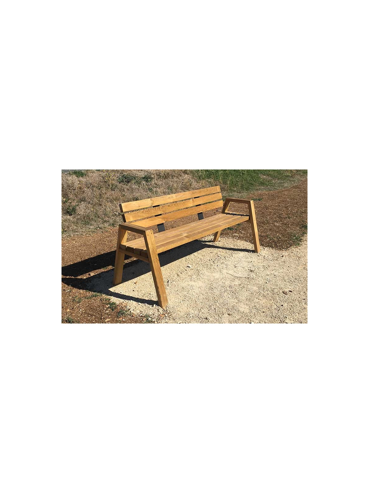 BANC MOULIERE PMR EN BOIS
MOBILIER URBAIN SENIOR POUR PARC ET JARDIN EXTERIEUR