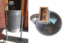 CORBEILLE MARA AVEC CENDRIER