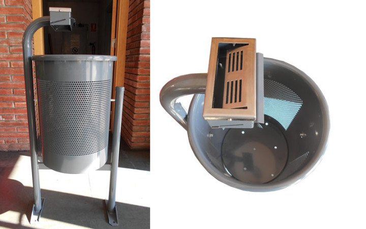 CORBEILLE MARA AVEC CENDRIER