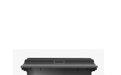 bac-roulant-4-roues-660-l Norme EN 840 Cuve et couvercle en polyéthylène