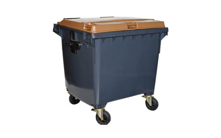 BAC ROULANT 4 ROUES 1000 L