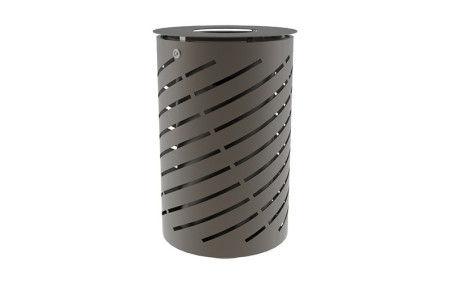 CORBEILLE GRASSE MOTIF DIAGONAL