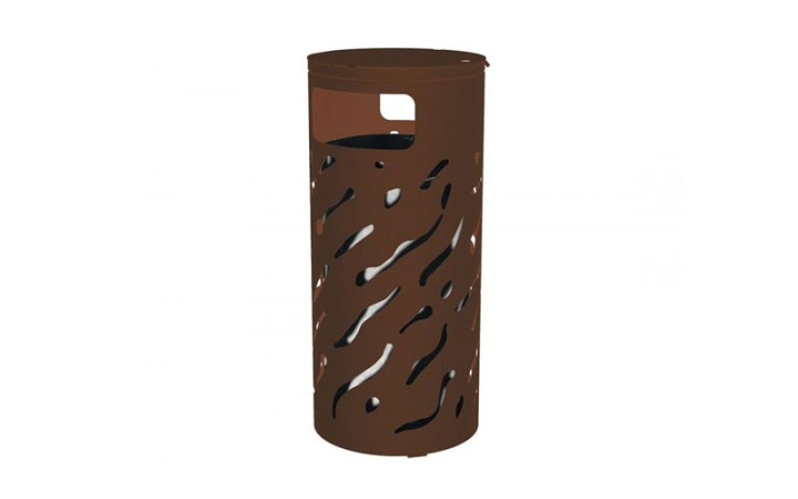 CORBEILLE JUSSAC AVEC COUVERCLE REHAUSSE