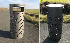 CORBEILLE JUSSAC AVEC COUVERCLE REHAUSSE