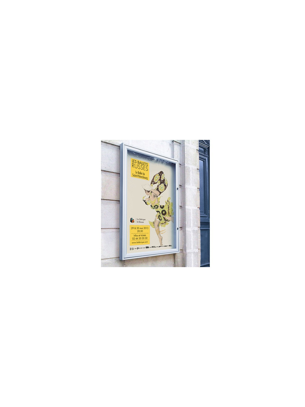 VITRINE CLASSIQUE ANODISE