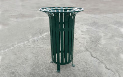 CORBEILLE TULIPE PORTE SAC - PLATS 40 mm