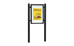 PANNEAU VITRINE CARREFOUR