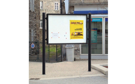 PANNEAU VITRINE CARREFOUR