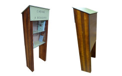 CABANE A BOUQUINS essence pin du nord H.1800 mm l. 700 mm Prof. 310 mm