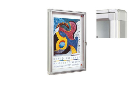 VITRINE 2000 CADRE 75 mm ANODISE - 9 A4