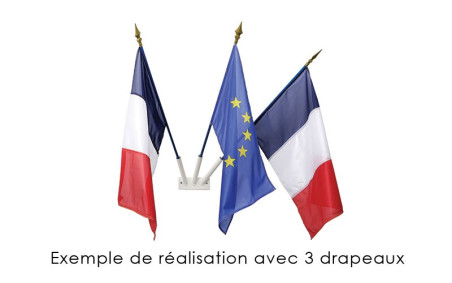 SUPPORT MURAL 3 PLACES