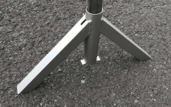 PIED AMOVIBLE POUR TUBE 30 X 30 mm