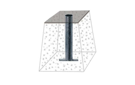 FOURREAU A SCELLER POUR MODELE ECO pour tube 30x30