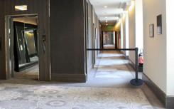 POTEAU DE GUIDAGE A SANGLE - noir