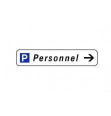 PANNEAUX D'INDICATION DE DIRECTION - PARKING PERSONNEL