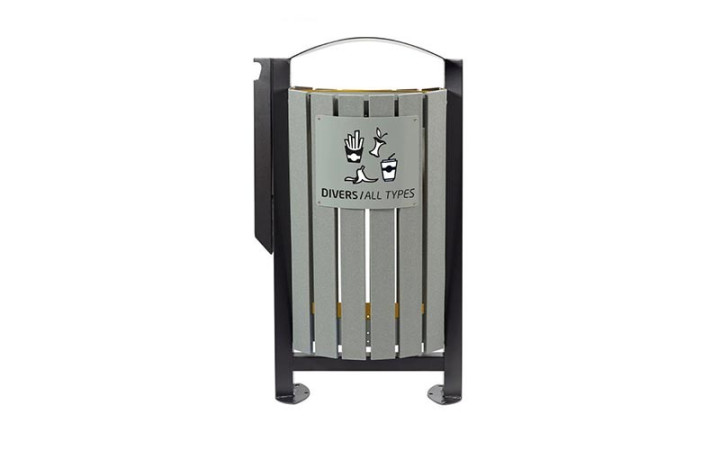 CORBEILLE GOUEX 2 FLUX AVEC CENDRIER
CORBEILLE GOUEX 2 FLUX AVEC CENDRIER POUBELLE DE RECYCLAGE ISSUE DE BRIQUES ALIMENTAIRES