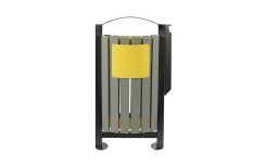 CORBEILLE GOUEX 2 FLUX AVEC CENDRIER
CORBEILLE GOUEX 2 FLUX AVEC CENDRIER POUBELLE DE RECYCLAGE ISSUE DE BRIQUES ALIMENTAIRES