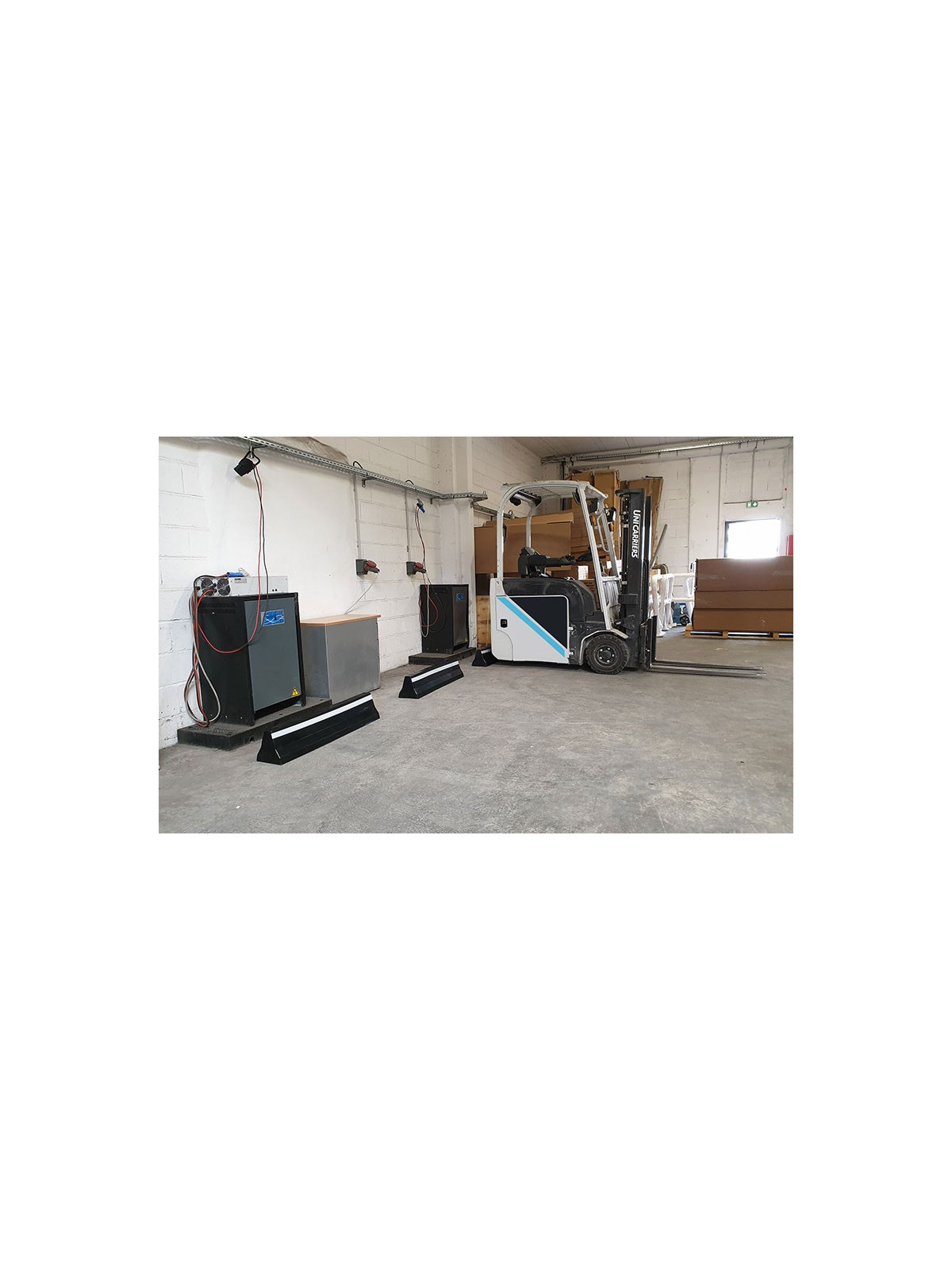 BUTEE DE PARKING POIDS LOURDS ET CHARIOT