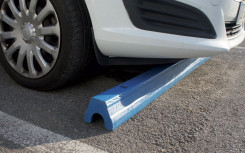 BUTEE DE PARKING POLYETHYLENE COULEUR - BLEUE