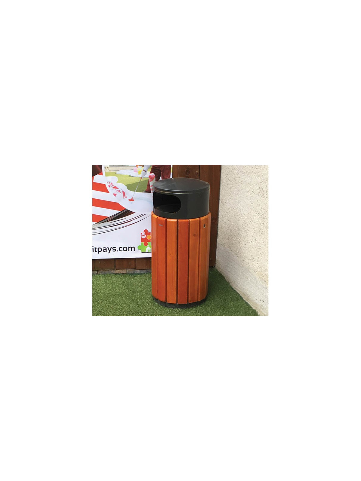 CORBEILLE TRI SÉLECTIF GIZAY 40 L
CORBEILLE EXTÉRIEURE RECYCLAGE