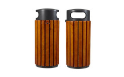 CORBEILLE DESIGN ESPACE EXTERIEUR GIZAY 60 L
POUBELLE ACIER BOIS AVEC COUVERCLE COULEUR POUR TRI SÉLECTIF