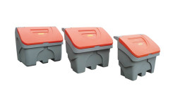 BAC A SEL / BAC A SABLE POLYÉTHYLÈNE -
BAC DE STOCKAGE SEL ET SABLE
COFFRE MUNICIPALE POUR DÉNEIGEMENT