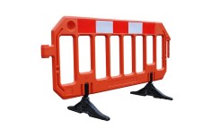 BARRIERE STOP CHANTIER - orange