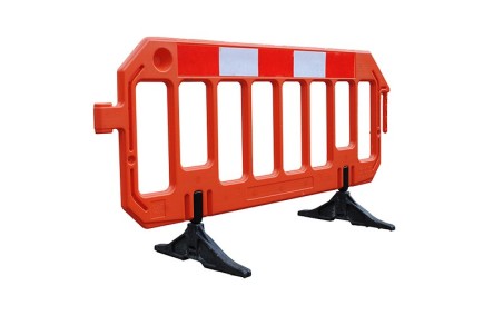 BARRIERE STOP CHANTIER - orange