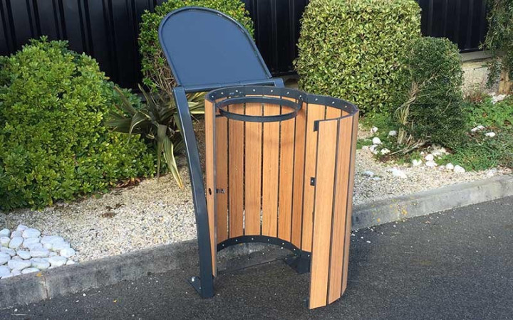 CORBEILLE LAGO RONDE COMPACT STRATIFIE HPL