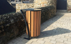 CORBEILLE LAGO RONDE COMPACT STRATIFIE HPL