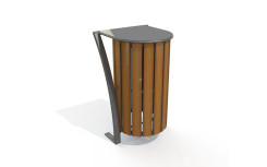 CORBEILLE LAGO RONDE COMPACT STRATIFIE HPL