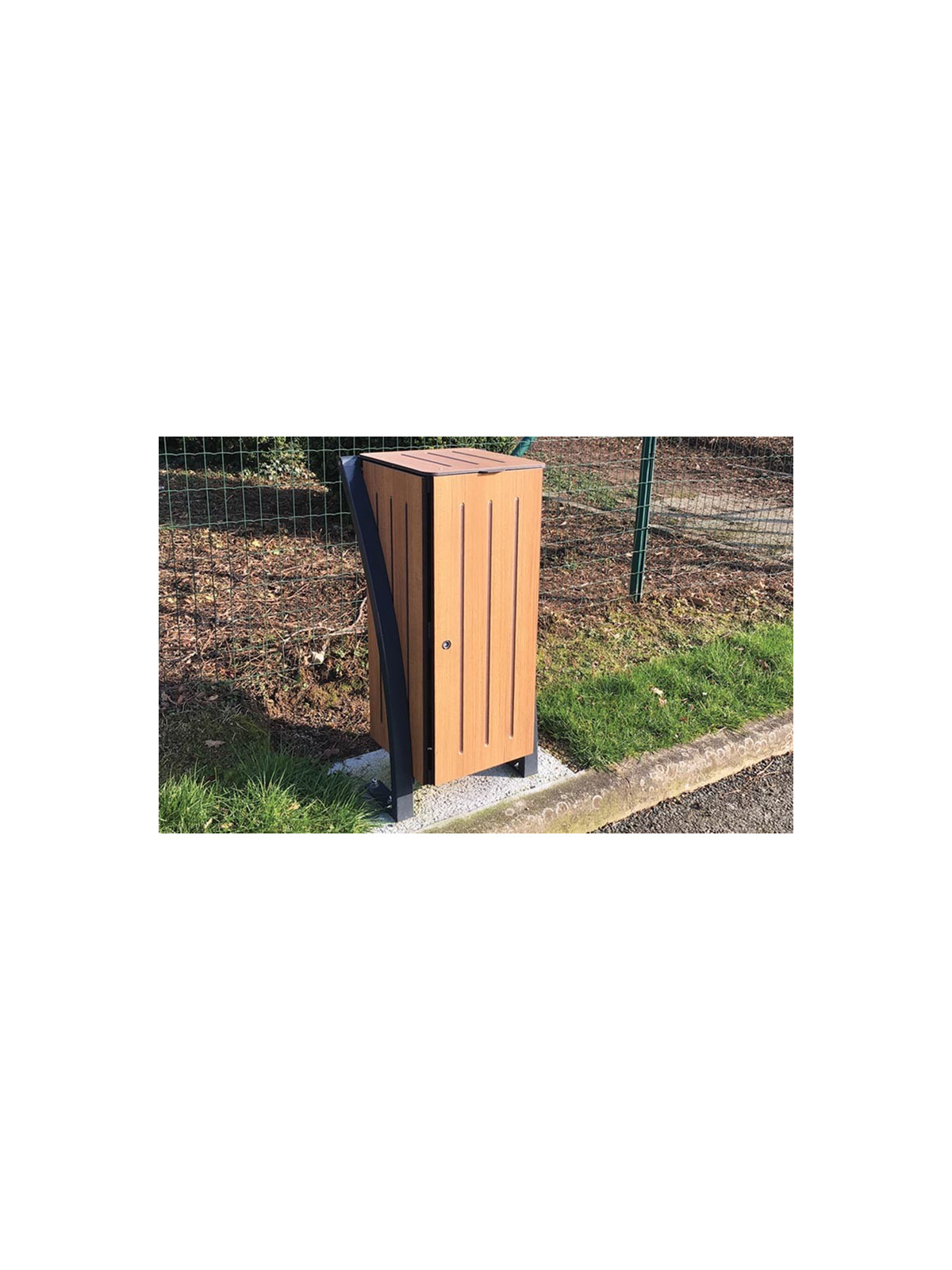 CORBEILLE LAGO CARRE COMPACT STRATIFIE HPL