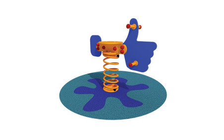 JEU SUR RESSORT EMOJI LIKE 1 PLACE POLYETHYLENE