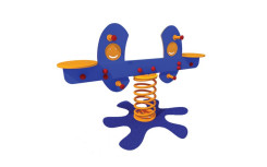 JEU SUR RESSORT EMOJI 2 PLACES POLYETHYLENE