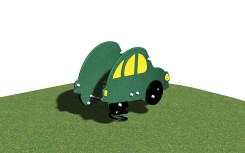JEU RESSORT LA VOITURE - 1 PLACE - HDPE