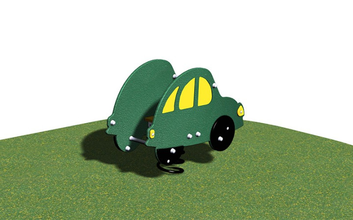 JEU RESSORT LA VOITURE - 1 PLACE - HDPE