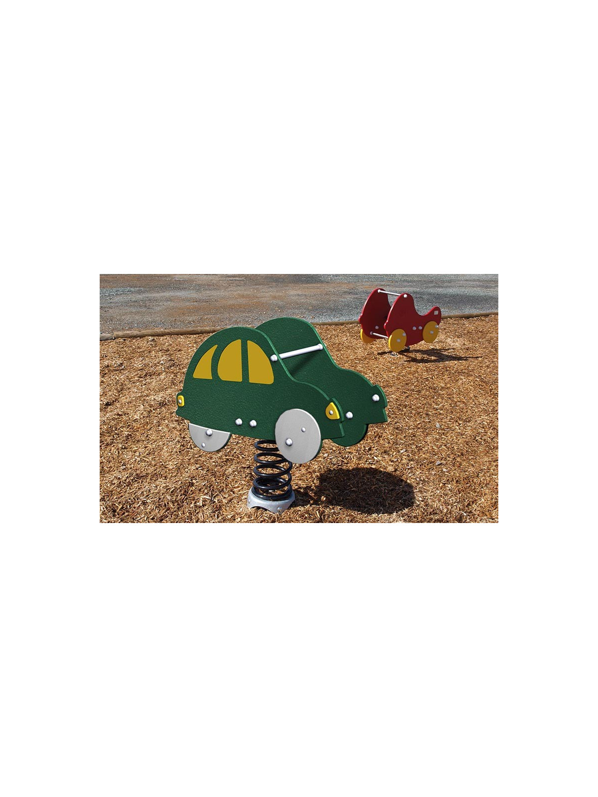 JEU RESSORT LA VOITURE - 1 PLACE - HDPE