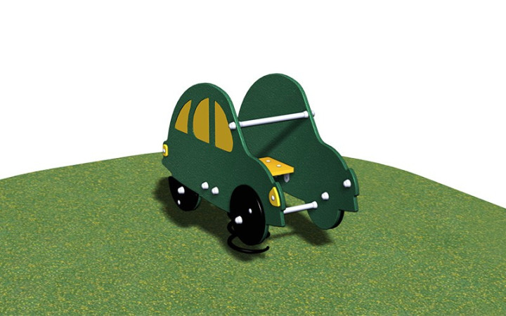 JEU RESSORT LA VOITURE - 1 PLACE - HDPE