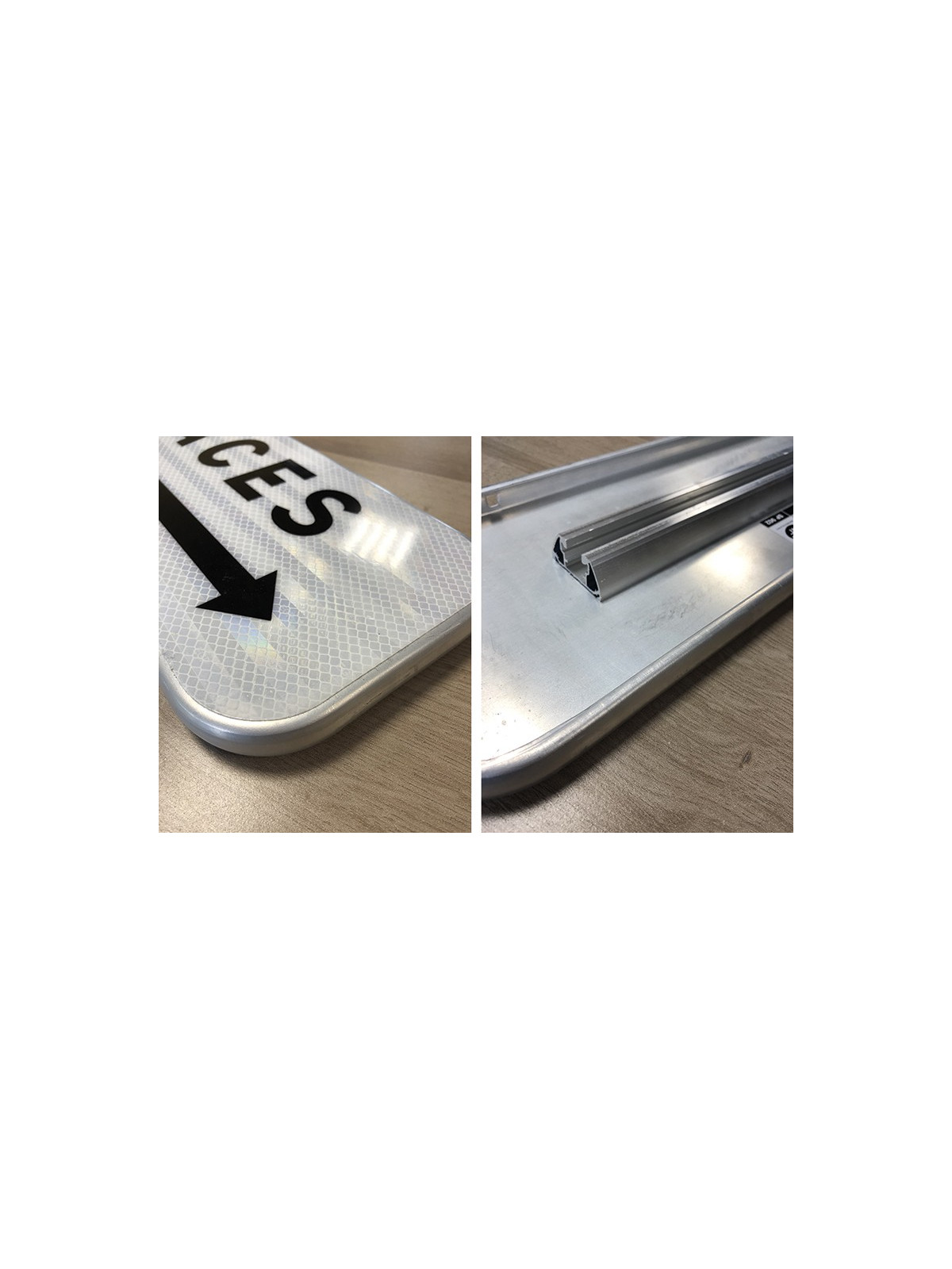 PANNEAU AIRE DE CAMPING-CAR - MODELE E