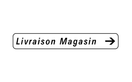 PANNEAUX LIVRAISON MAGASIN