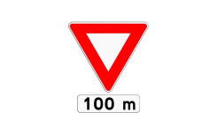 PANNEAU TYPE AB3b - 100 m