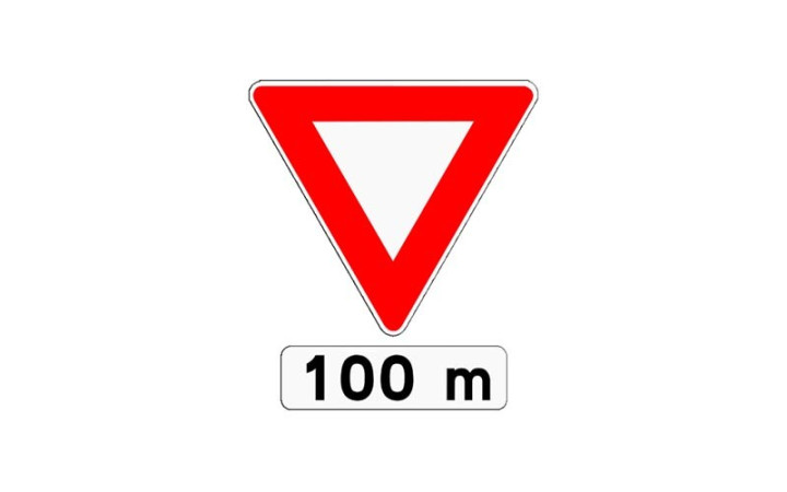 PANNEAU TYPE AB3b - 100 m