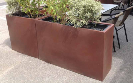 JARDINIÈRE SÉPARATEUR 2 X 80 L
JARDINIÈRE HAUTE
DESIGN POUR TERRASSE
BAC A FLEUR RECTANGLE MODERNE ESPACE EXTÉRIEUR