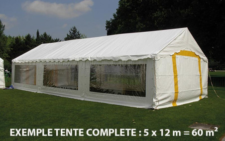 TENTE DE RÉCEPTION extérieure fabrication française homologuée CTS7