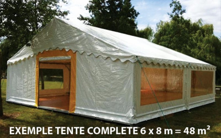 TENTE DE RÉCEPTION SUPER