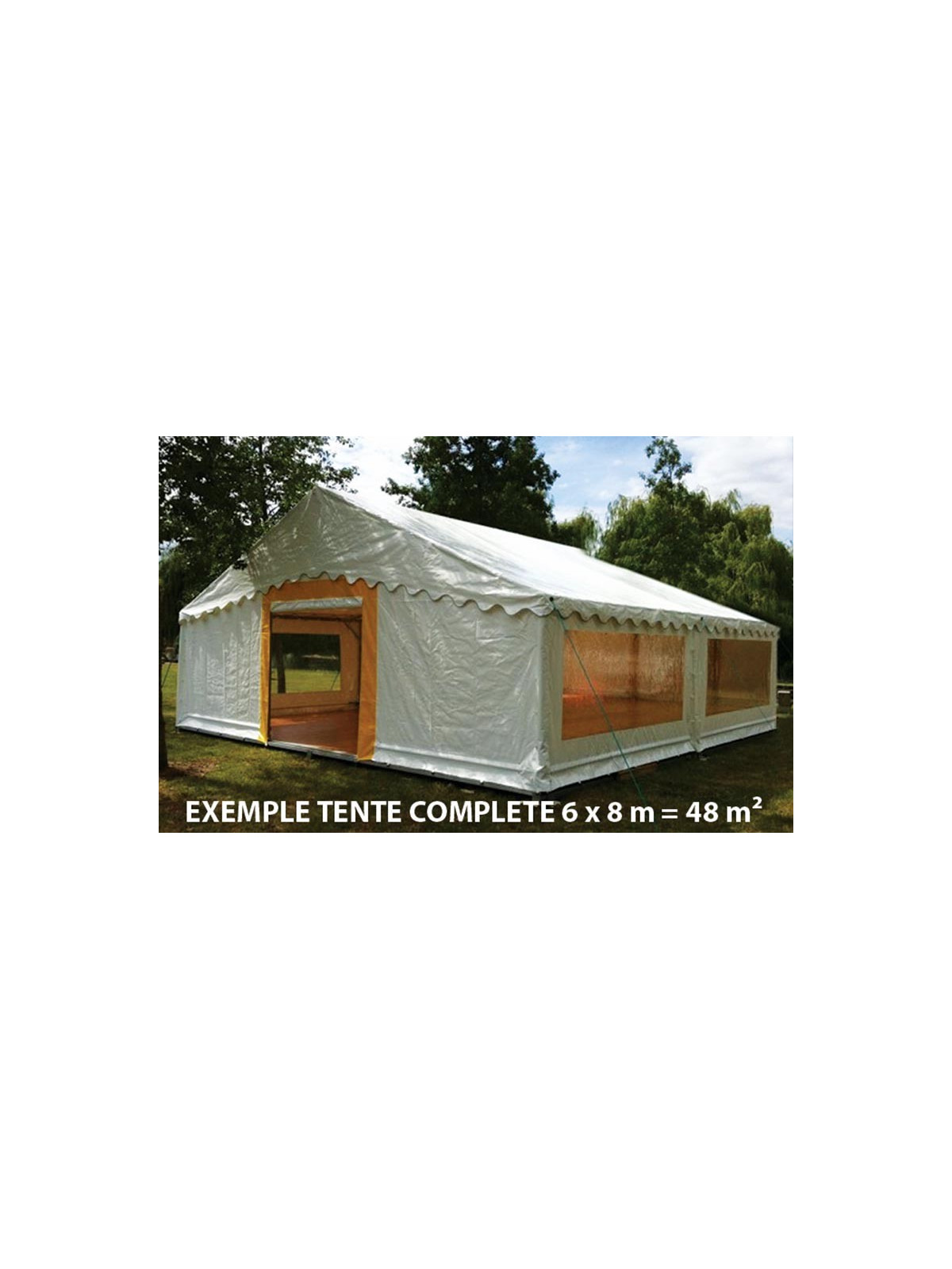 TENTE DE RÉCEPTION SUPER