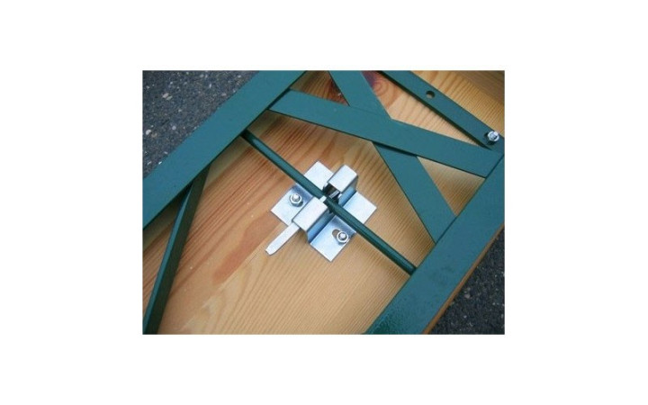 LOT DE 3 BANCS ALSACE LARGEUR 250 MM LONGUEUR 2000 MM