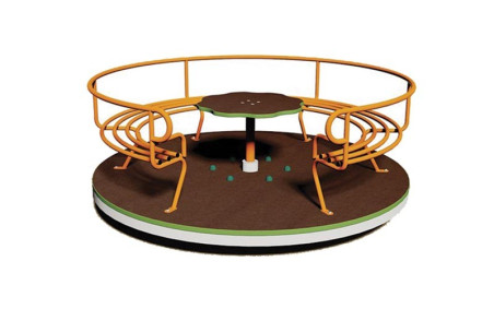 TOURNIQUET CARROUSEL MAXI POUR ENFANT
TOURNIQUET MAXI EXTÉRIEUR POUR AIRE DE JEUX